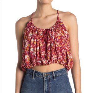 NWT Free people Daisy babe floral tank size small
